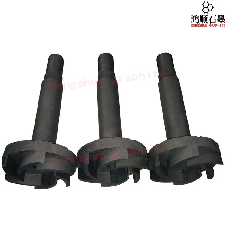 Cov kua nplaum graphite rotor